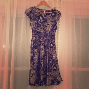 Ophelia for Francesca's black and white dress